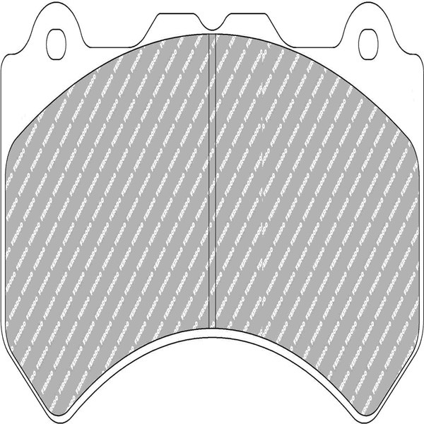 Pastiglie di Freno Ferodo DS2 Uno Anteriore Nissan Skyline - F-RP3106Z - FRP3106Z - 3661768450154