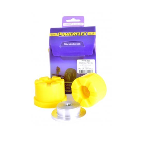 Silentbloc Powerflex pentru suportul inferior al motorului, model larg, Volkswagen Polo 6N 95-02 (1 bucată) - PF-F85920 - PFF85-920 - 5055676525536