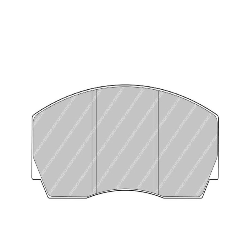 Ferodo DSUNO remblokken voor AC Superblower 4.9 01.97 - remklauw BREMBO - F-RP216Z - FRP216Z - 3661768477038