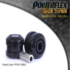 Silent Bloc Powerflex Zwart Achter Verstelbare Voorarm Renault Mégane 3RS Na 2008 (2 Stuks) - PF-F60702G-2N - PFF60-702GBLK - 5055676532749