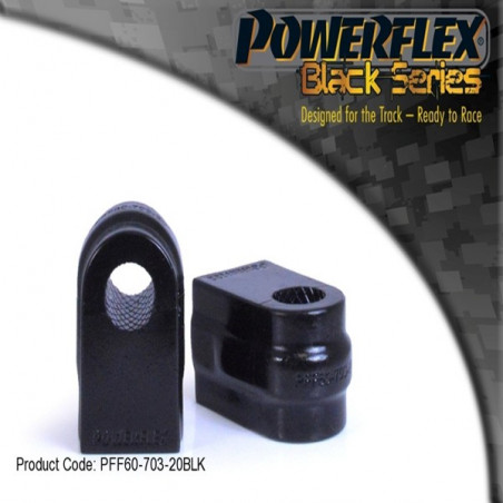 Silent Bloc Powerflex Black Anti-Roulis 22mm Renault Mégane 3 RS Après 2008 (2 Pièces)