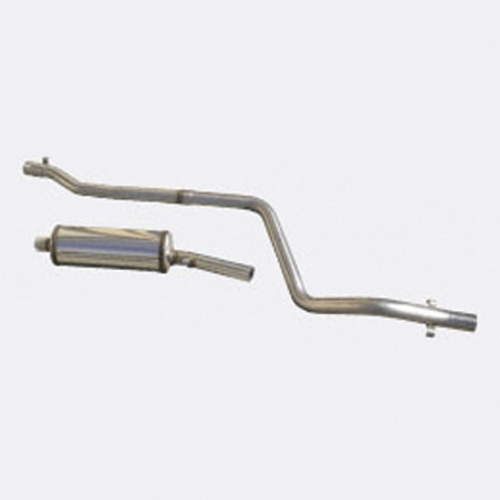 Ligne Groupe N inox Inoxcar 45mm Volkswagen Golf 1 GTi1.6/1.8 Avant 1984