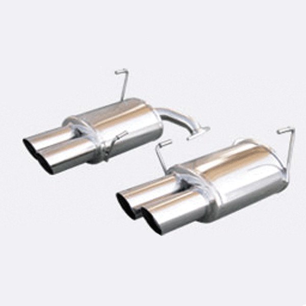 Inoxcar Stainless Steel Rear Exhaust / Muffler Subaru Impreza 2.5 STi 2014 2x90mm Racing - IC-SUIM28RA - SUIM.28.RA - 3661768450468
