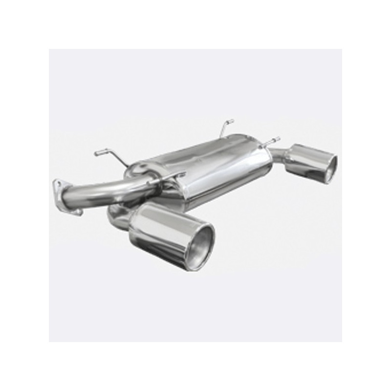 Klemmen / Demper Inoxcar Inox Subaru BRZ 200ch Sortie 1x120mm - IC-SUBRZ01120M - SUBRZ.01.120M - 3661768378014