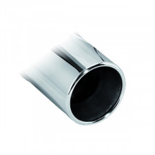 Inoxcar Stainless Steel Rear Exhaust / Muffler Opel Astra G 2.0 16s 1x80mm