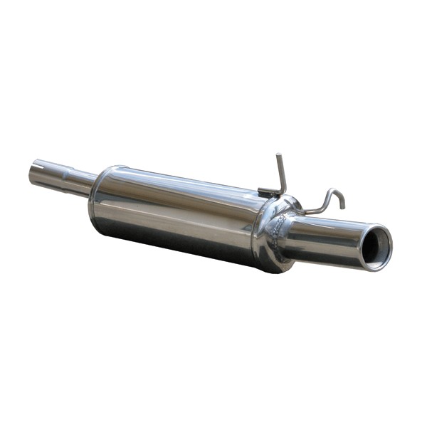 Inoxcar Stainless Steel Rear Exhaust / Muffler Renault Mégane 2.0 Coach After 1996 Outlet 1x80mm - IC-REME0580 - REME.05.80 - 3661768332306