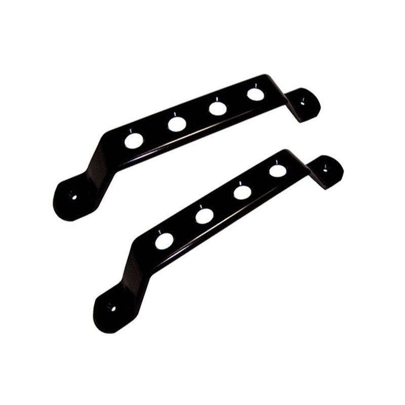Zwart aluminium binnenhandvat X2 180X25mm - ME-POIGNEE-ALU - GE115 - 3661768103425