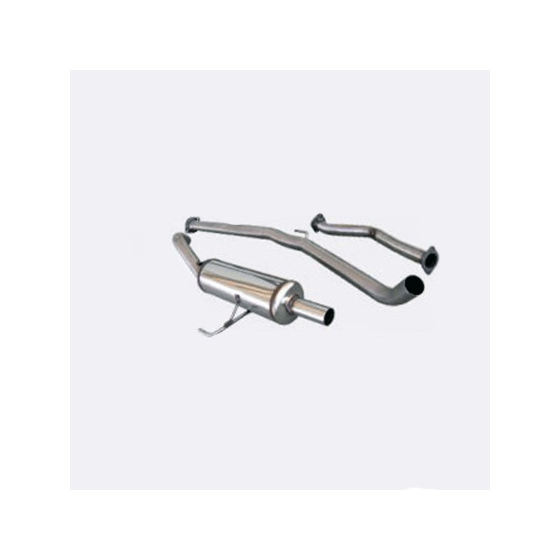 Lijn Groupe N Inoxcar Inox Diamètre Extérieur Buis 70mm Renault Clio II RS Fase 1 - IC-LRE05 - LRE.05 - 3661768287767