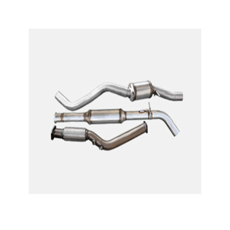 Ligne Groupe N Inoxcar Inox Diamètre Extérieur Buis 63.5mm Renault Clio 4 RS 1.6 Turbo - IC-LRE13 - LRE.13 - 3661768424896