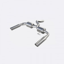 Terminaux / Silencieux Inoxcar Inox Renault Clio 3 RS Après 2006 Sortie 1x80mm Racing Droit + Gauche
