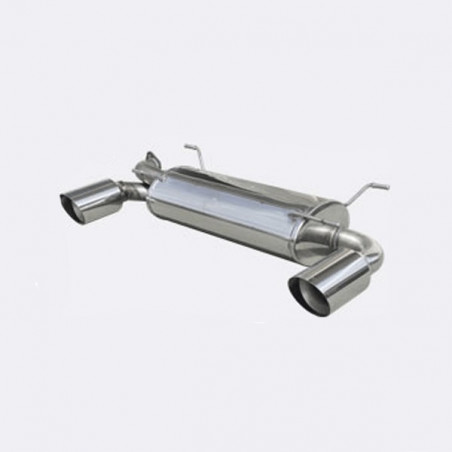 Terminale Scarico inox Inoxcar Toyota GT86 Dopo 2012 1x114mmR D+G