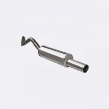 Terminaux / Silencieux Inox INOXCAR Volkswagen Golf 4 1.9TDi 90ch Après 1997 Sortie 1x80mm