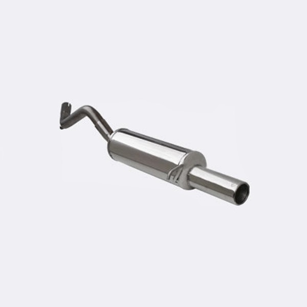 INOXCAR Stainless Steel Rear Exhaust / Muffler Volkswagen Golf 4 1.9TDi 90ch After 1997 Outlet 1x80mm - IC-WGO2680 - WGO.26.80 - 3661768461969