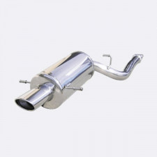Terminaux / Silencieux Inoxcar Inox Subaru Impreza WRX Après 2001 Sortie 120x80mm