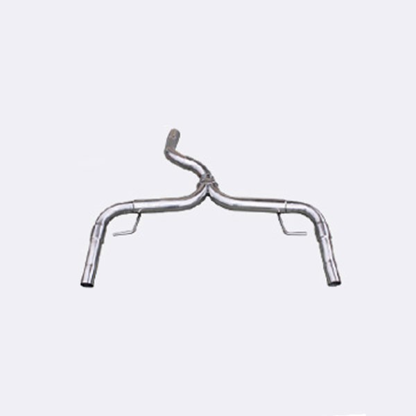 INOXCAR Stainless steel Rear Exhaust / Mufflers Renault Clio 4 RS After 2013 without Muffler Right + Left - IC-RECL33-NOSIL - RECL.33 NO SIL - 3661768424292