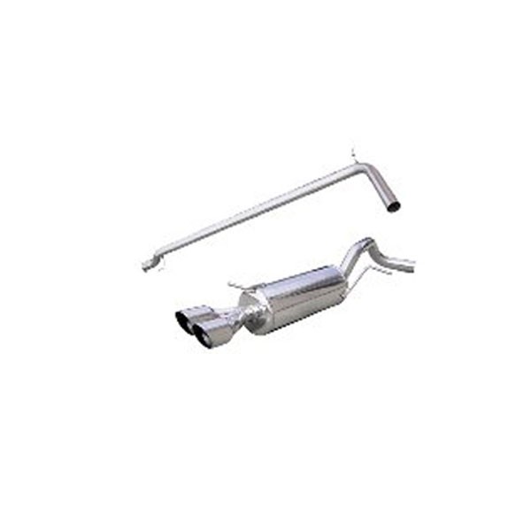 Sistem de evacuare Cat Back Inoxcar pentru Volkswagen Polo 6R GTI 1.4 16V 180CV - IC-CATBACVW133 - CATBACK.133 - 3661768482117