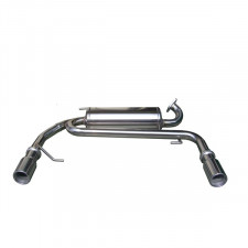 Terminale Scarico Inox Inoxcar Suzuki Swift 1.6 16v Sport Dopo 2006 1x80mm