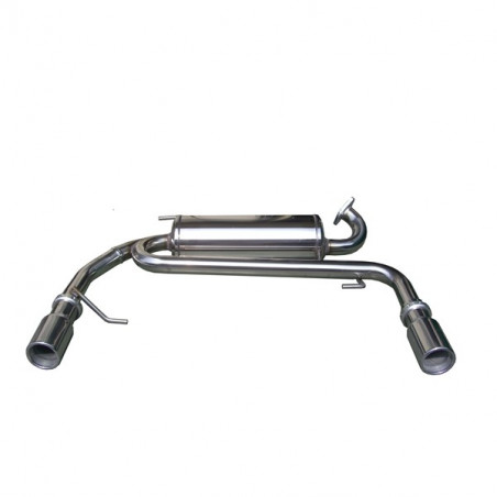 Terminal Echappement Inox Inoxcar Suzuki Swift 1.6 16v Sport Après 2006 1x80mm
