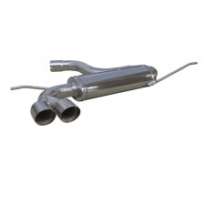 Terminal Echappement Inox Inoxcar Volkswagen Golf 5 FSi/GTi 2x80mm Racing