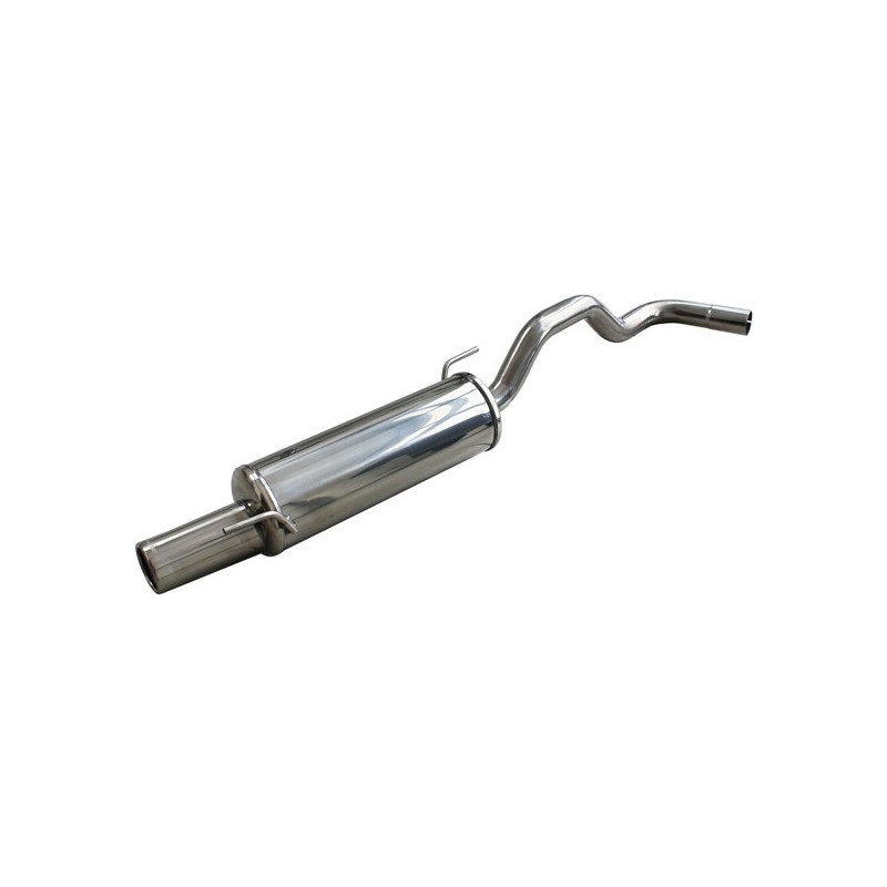 Aansluitklem Inox Inoxcar Volkswagen Polo 6N 1.6 16v 1998-2002 1x80mm - IC-WPO0680 - WPO.06.80 - 3661768209806