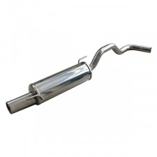 Terminal Echappement Inox Inoxcar Volkswagen Polo 6N 1.6 16v 1998-2002 1x80mm