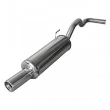 Terminal Echappement Inox Inoxcar Volkswagen Polo 6N 1.4 16v 1994-2001 1x80mm