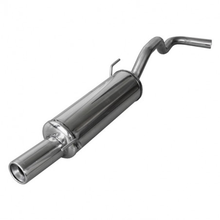 Terminal Echappement Inox Inoxcar Volkswagen Polo 6N 1.4 16v 1994-2001 1x80mm