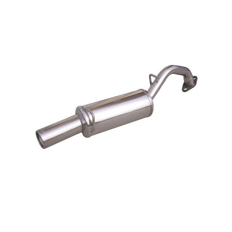 Aansluiting Inox Inoxcar Toyota Yaris 1.8 TS Na 2006 1x80mm - IC-TOYA0480 - TOYA.04.80 - 3661768259177