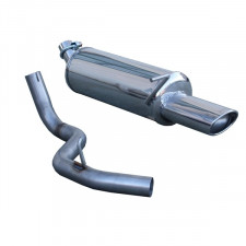 Terminal Echappement Inox Inoxcar Volkswagen Golf 4 1.6 8v Après 1997 120x80mm