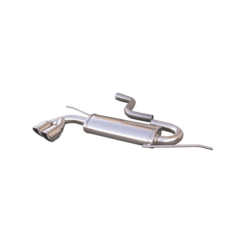 Klem Inox Inoxcar Volkswagen Scirocco 1.4 TSi 2x80mm Racing - IC-WSCI01RA - WSCI.01.RA - 3661768299692