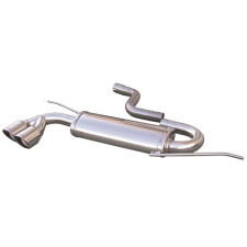 Klem Inox Inoxcar Volkswagen Scirocco 1.4 TSi 2x80mm Racing - IC-WSCI01RA - WSCI.01.RA - 3661768299692
