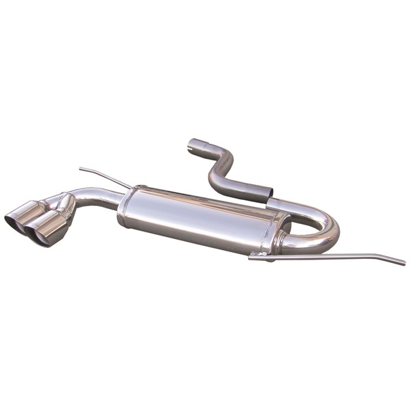 Terminal de eșapament din oțel inoxidabil Inoxcar pentru Volkswagen Scirocco 1.4 TSi, 2x80 mm, versiune de curse - IC-WSCI01RA - WSCI.01.RA - 3661768299692