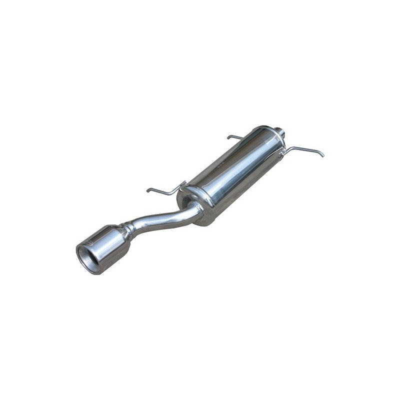 Eindschakelaar Inox Inoxcar Volkswagen Golf 1 1.8 Cabriolet 1x80mm - IC-WGO0580K - WGO.05.80K - 3661768311844