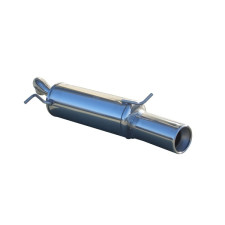 Aansluiting Inox Inoxcar Toyota Yaris 1.5 Turbo 2003-2005 1x102mm - IC-TOYA03102 - TOYA.03.102 - 3661768417669