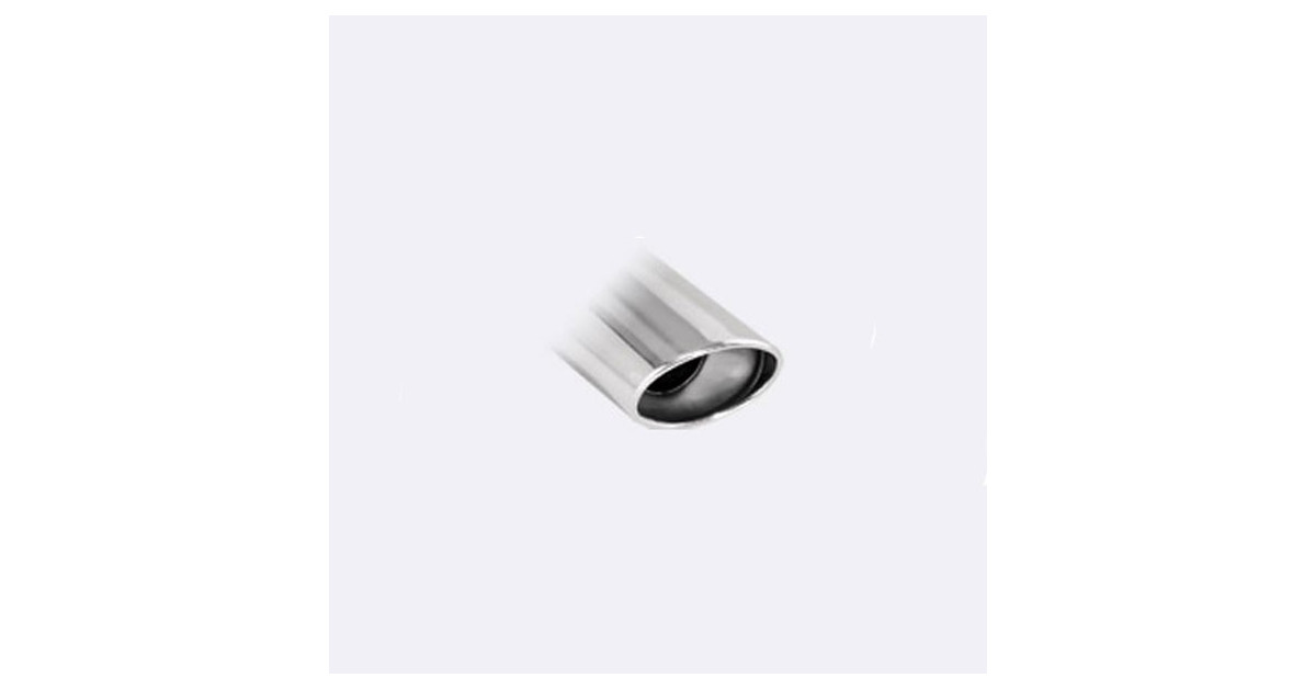 Inoxcar Stainless Rear Exhaust Peugeot 307 2.0 HDi After 2002 120x80mm