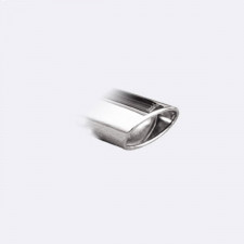 Terminal Echappement Inox Inoxcar Seat Leon 2.0 TDi 120x80mm Oblique