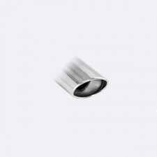 Terminal Echappement Inox Inoxcar Peugeot 206 SW 1.4 16v 120x80mm