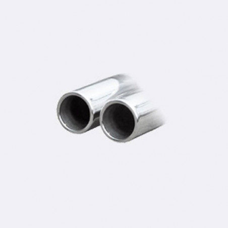 Terminale Scarico Inox Inoxcar Alfa Mito 1.4 TB 2x80mm Racing