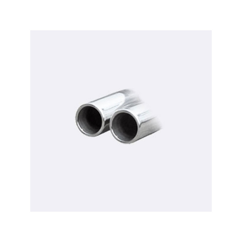 Aansluiting Inox Inoxcar Peugeot RCZ 1.6 200ch 2x80mm - IC-PERCZ03XR80 - PERCZ.03.XR80 - 3661768417874