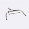 Terminal Echappement Inox Inoxcar Renault Clio 3 RS Après 2010 1x50mm Droit et Gauche