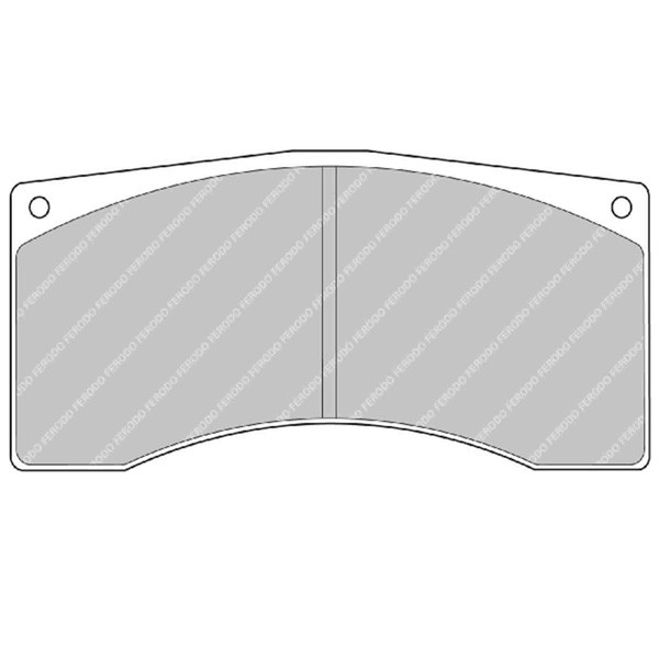 Plăcuțe de frână Ferodo DS3000 pentru etrier Alcon - F-RP1078ZB - FRP1078ZB - 3661768490198