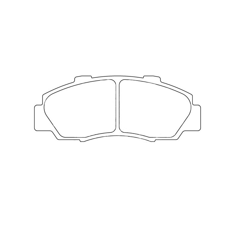 Remblokken CL Remmen RC8 voor Honda Integra Type R - CL-4044-RC8 - 4044RC8 - 3661768491522