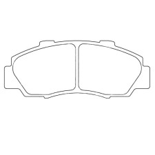 Remblokken CL Remmen RC8 voor Honda Integra Type R - CL-4044-RC8 - 4044RC8 - 3661768491522