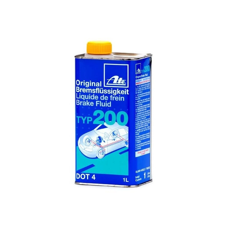 Remvloeistof ATE Racing DOT4 280° 1L - ATE-TYPE-200 - 706202 - 3661768000038