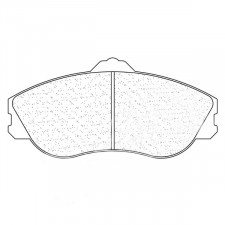Plaquettes de Frein CL Brakes RC6 avant AUDI 200 de 89 à 91