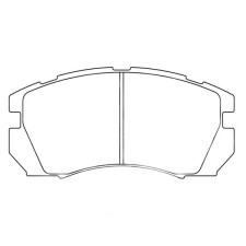 Remblokken CL Remmen RC6 voor Subaru GTT na 1997 - CL-4018-RC6 - 4018RC6 - 3661768270400