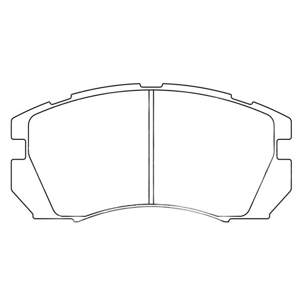 Pastiglie di Freno CL Brakes RC6 Anteriore Subaru GTT Dopo 1997 - CL-4018-RC6 - 4018RC6 - 3661768270400