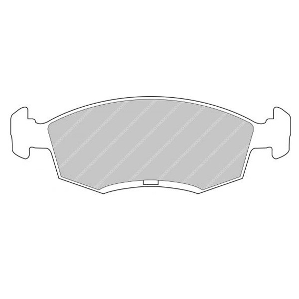 Remblokken voor CL Remmen (Carbone Lorraine) Ford Escort Mk2 2000 RS - CL-4023-RC6 - 4023RC6 - 3661768258637