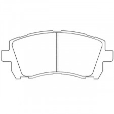 Plaquettes de Frein CL Brakes RC5 plus avant SUBARU Impreza 2.0i Turbo GT (211CV) de 96 à 98