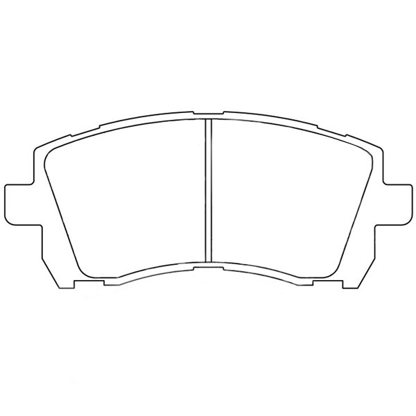Remblokken CL Remmen RC6 voor Subaru 2 zuigers - CL-4029-RC6 - 4029RC6 - 3661768201961